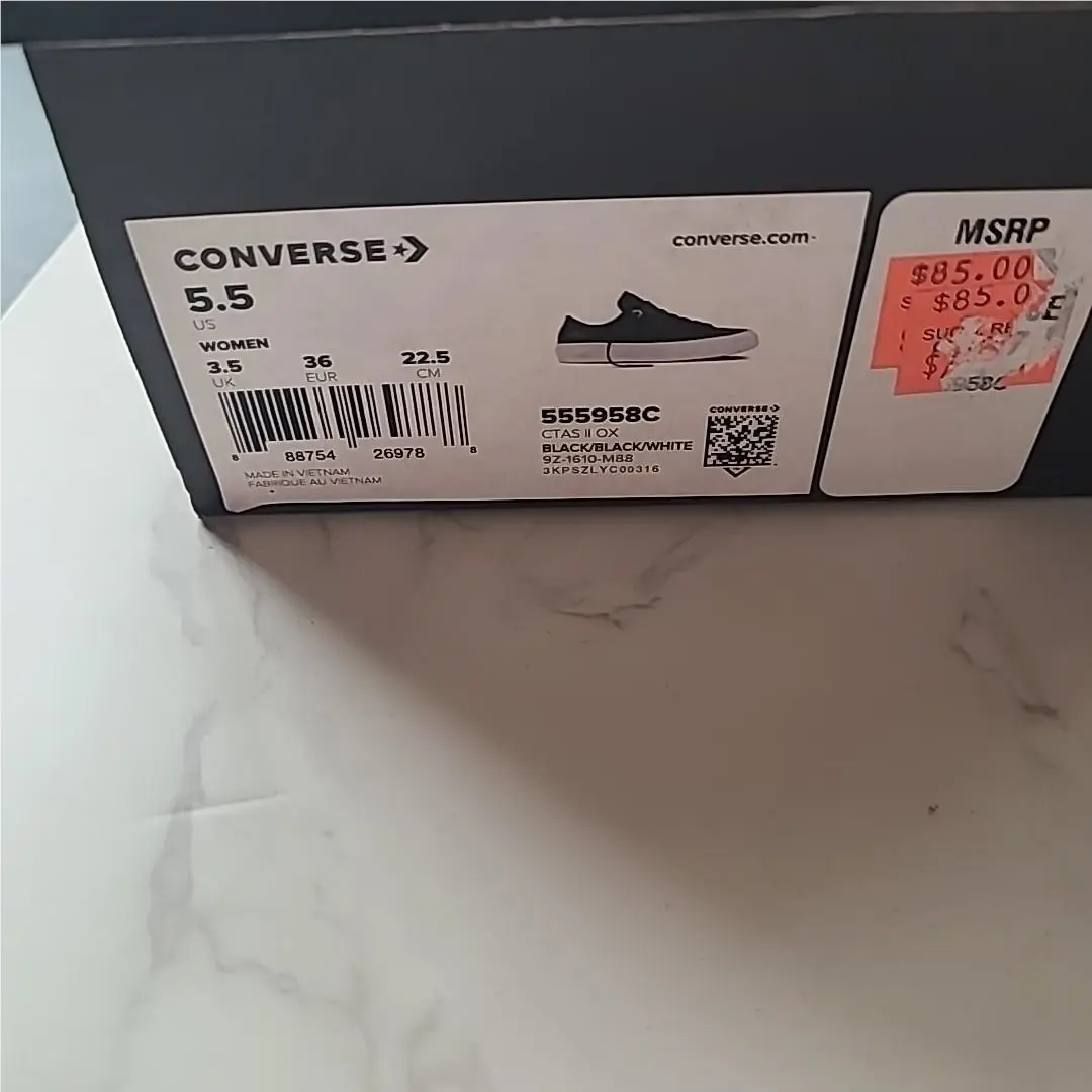 Converse shoes - 555958C - 555958C - Black 8