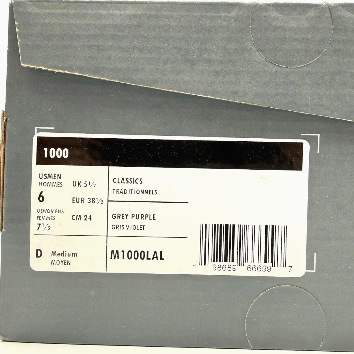 New Balance shoes - New Balance 1000 - M1000LAL - Gray 8