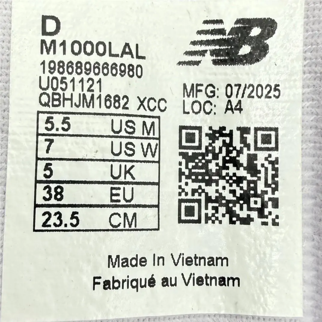 New Balance shoes - New Balance 1000 - M1000LAL - Gray, Manufacturer: Pearl Grey / Taro / Angora 17