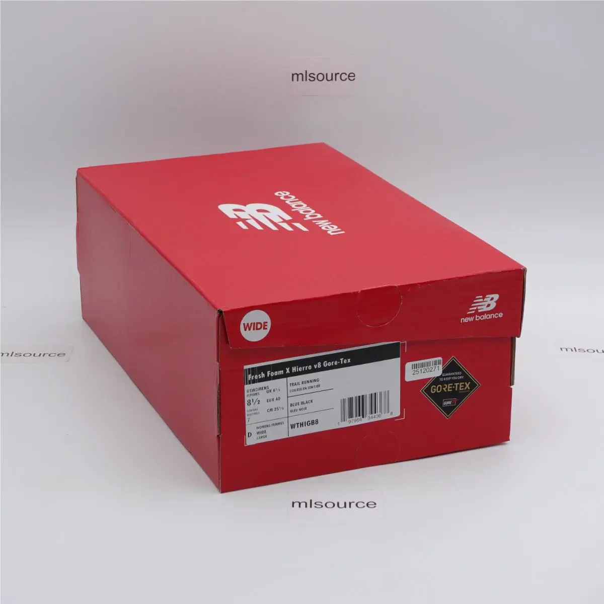 New Balance shoes - New Balance Fresh Foam X Hierro v8 Gore-Tex - WTHIGB8 - Blue 3