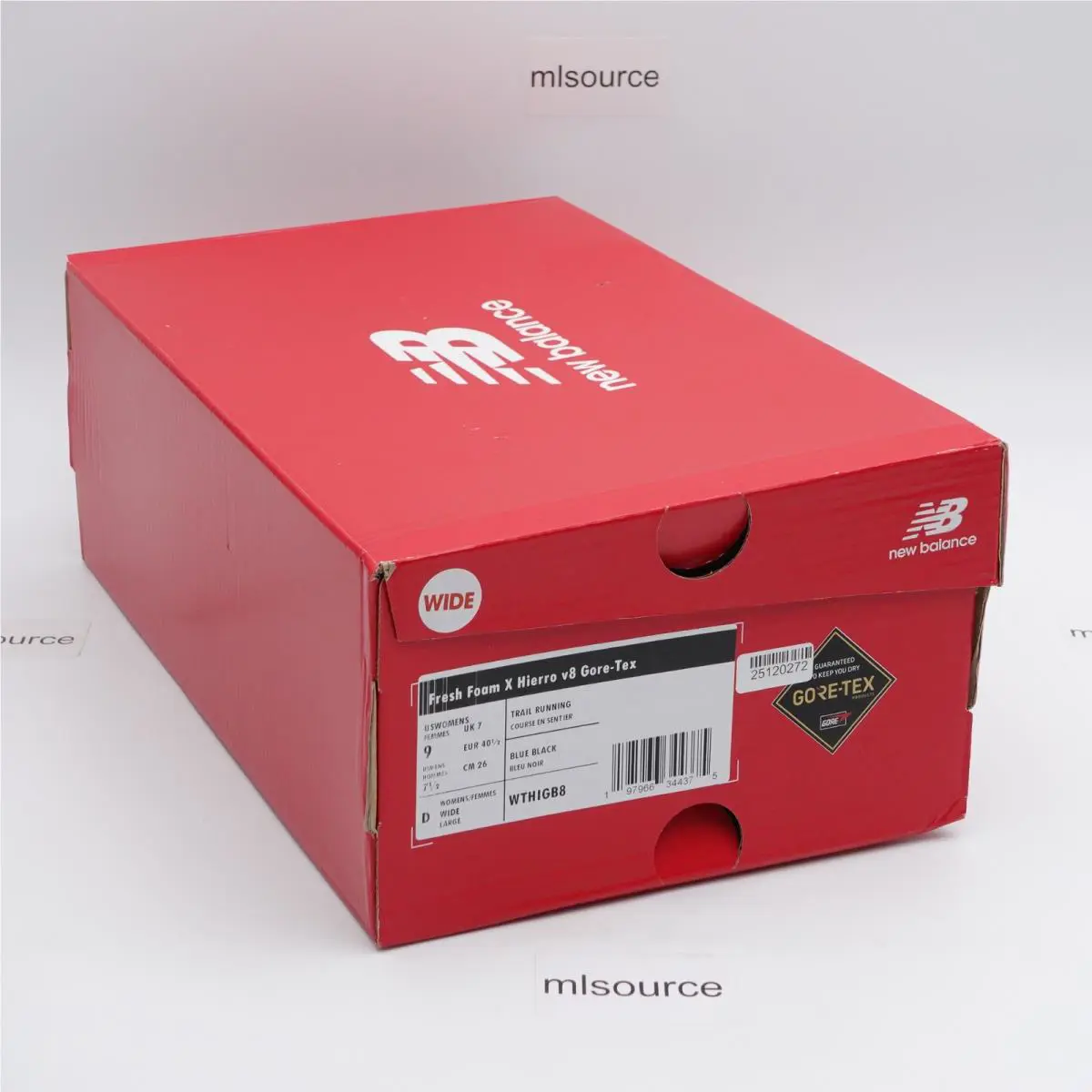 New Balance shoes - New Balance Fresh Foam X Hierro v8 Gore-Tex - WTHIGB8 - Blue 5
