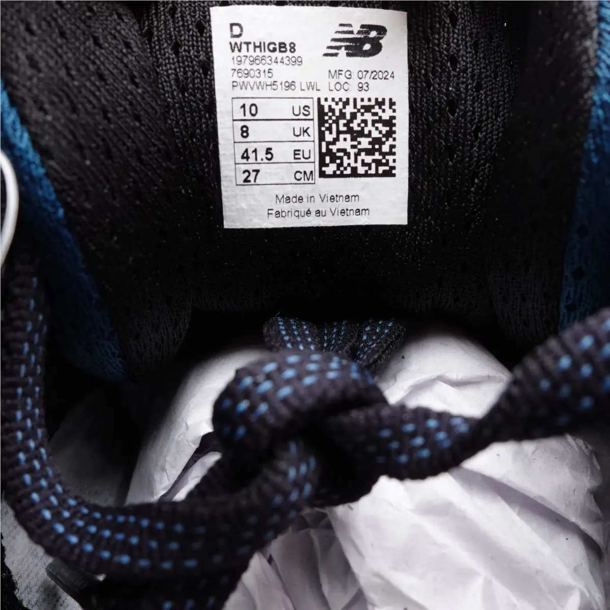 New Balance shoes - New Balance Fresh Foam X Hierro v8 Gore-Tex - WTHIGB8 - Blue 12