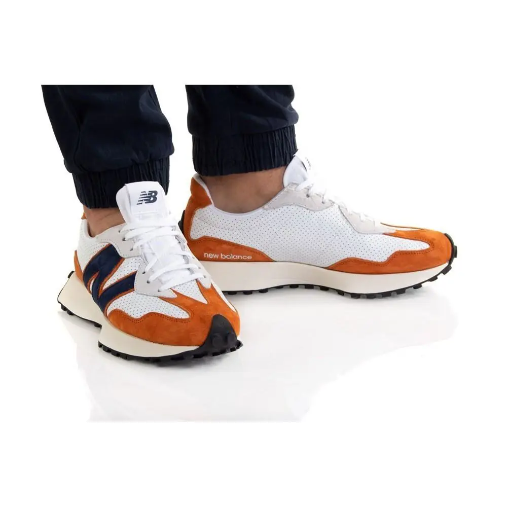 New Balance shoes - New Balance 327 - MS327PR - White Natural Indigo - U60 - MS327PR 8