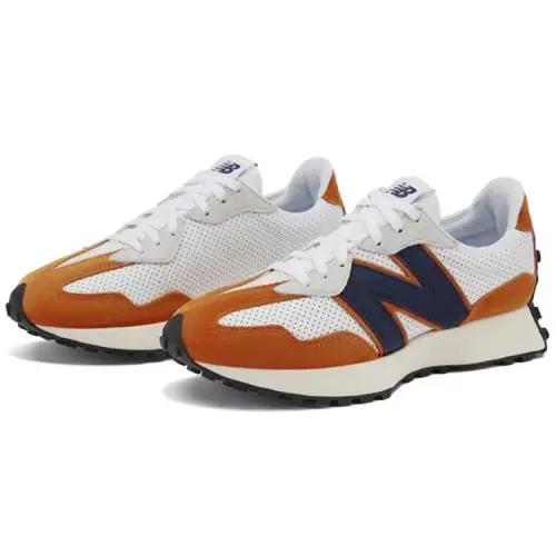 New Balance shoes - New Balance 327 - MS327PR - White Natural Indigo - U60 - MS327PR 9