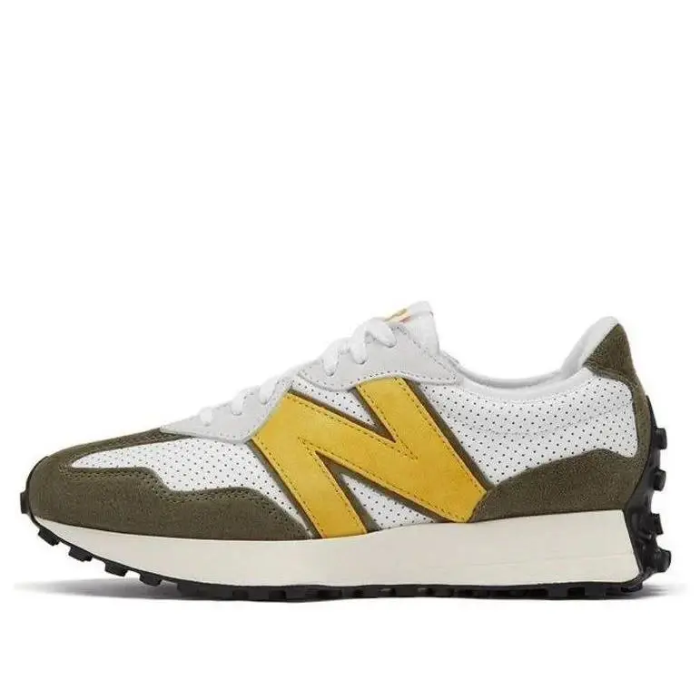 New Balance shoes - New Balance 327 - MS327PO - White Olive Yellow - U60 - MS327PO 1