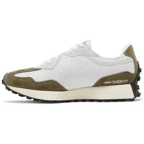 New Balance shoes - New Balance 327 - MS327PO - White Olive Yellow - U60 - MS327PO 2