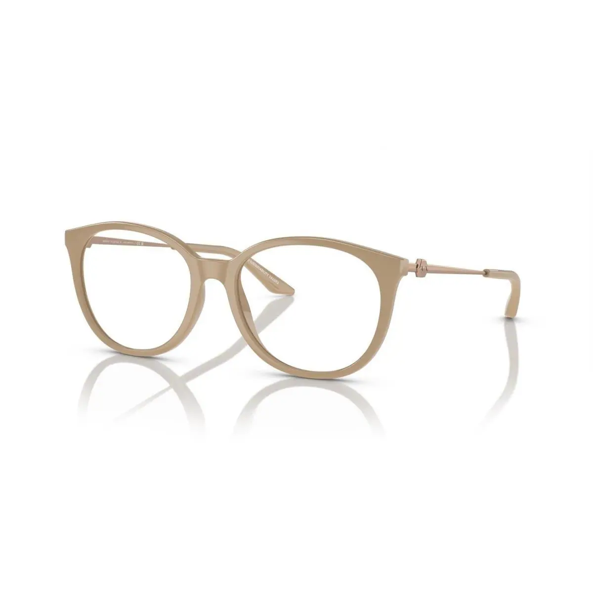 Armani Exchange Women`s Ax3109F 8342 54mm Low Bridge Fit Cat Eye Eyewear Frames