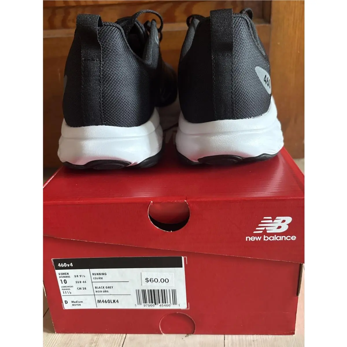 New Balance shoes - New Balance 460 - M460LK4 - Black (UPC: 0197966454661) 2