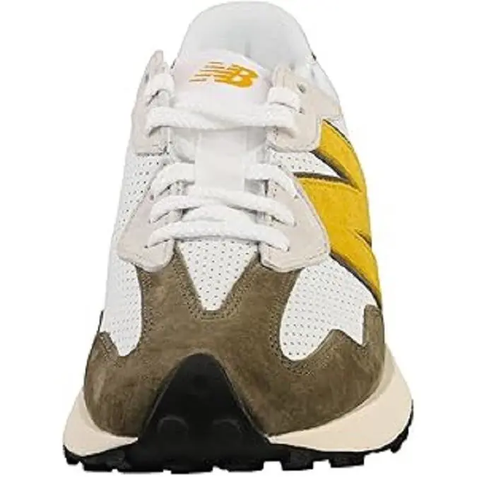 New Balance shoes - New Balance 327 - MS327PO - White Olive Yellow - U60 - MS327PO 4