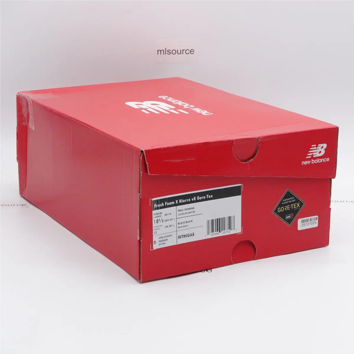 New Balance shoes - New Balance Fresh Foam X Hierro V8 - MTHIGA8 - Black, Manufacturer: Black/Phantom/Magnet (UPC: 197966297510) 2