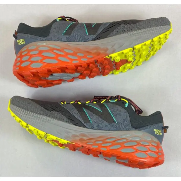 New Balance shoes - New Balance Fresh Foam More Trail - Black/Grey/Orange/Yellow/Teal (UPC: 194389955843) 1
