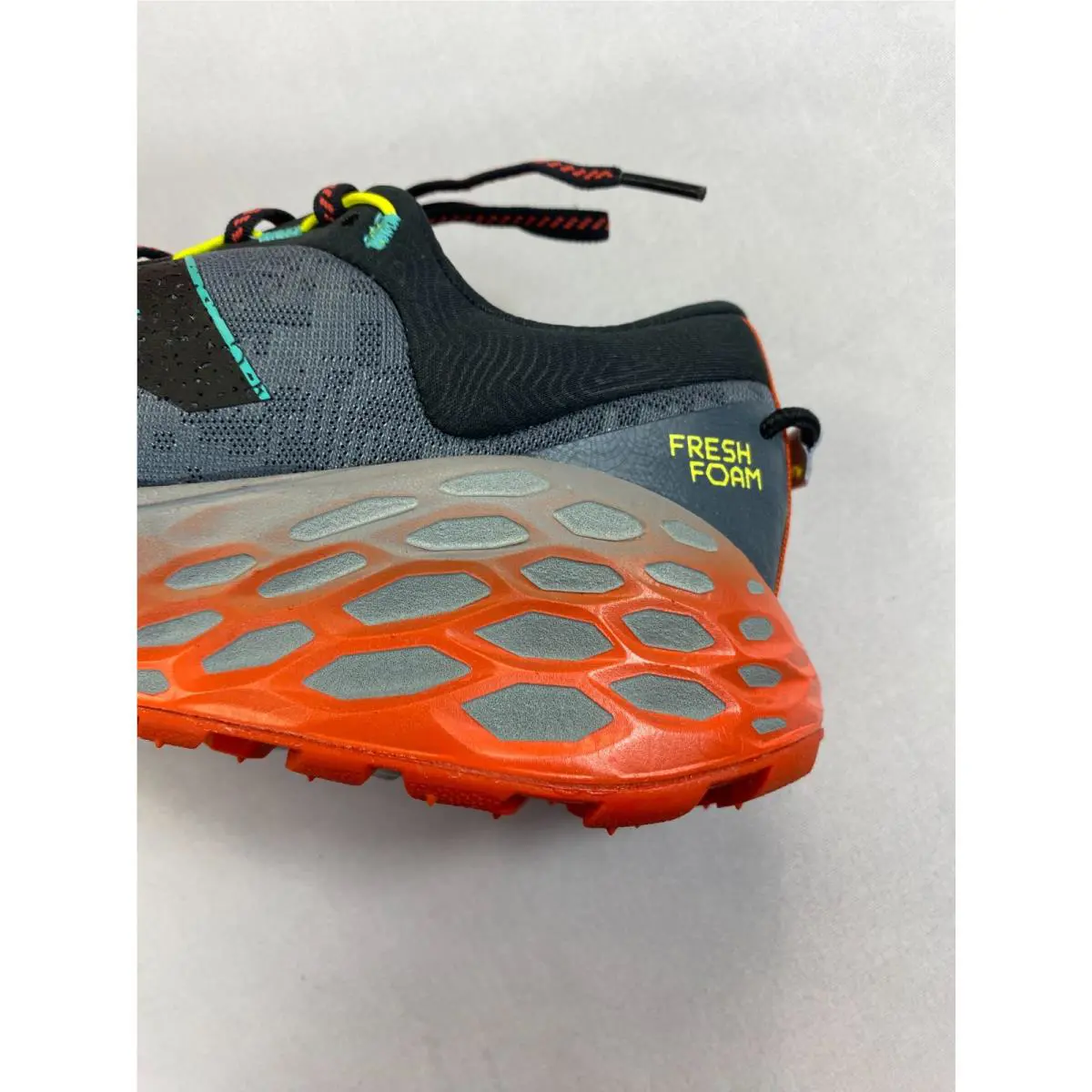 New Balance shoes - New Balance Fresh Foam More Trail - Black/Grey/Orange/Yellow/Teal (UPC: 194389955843) 3