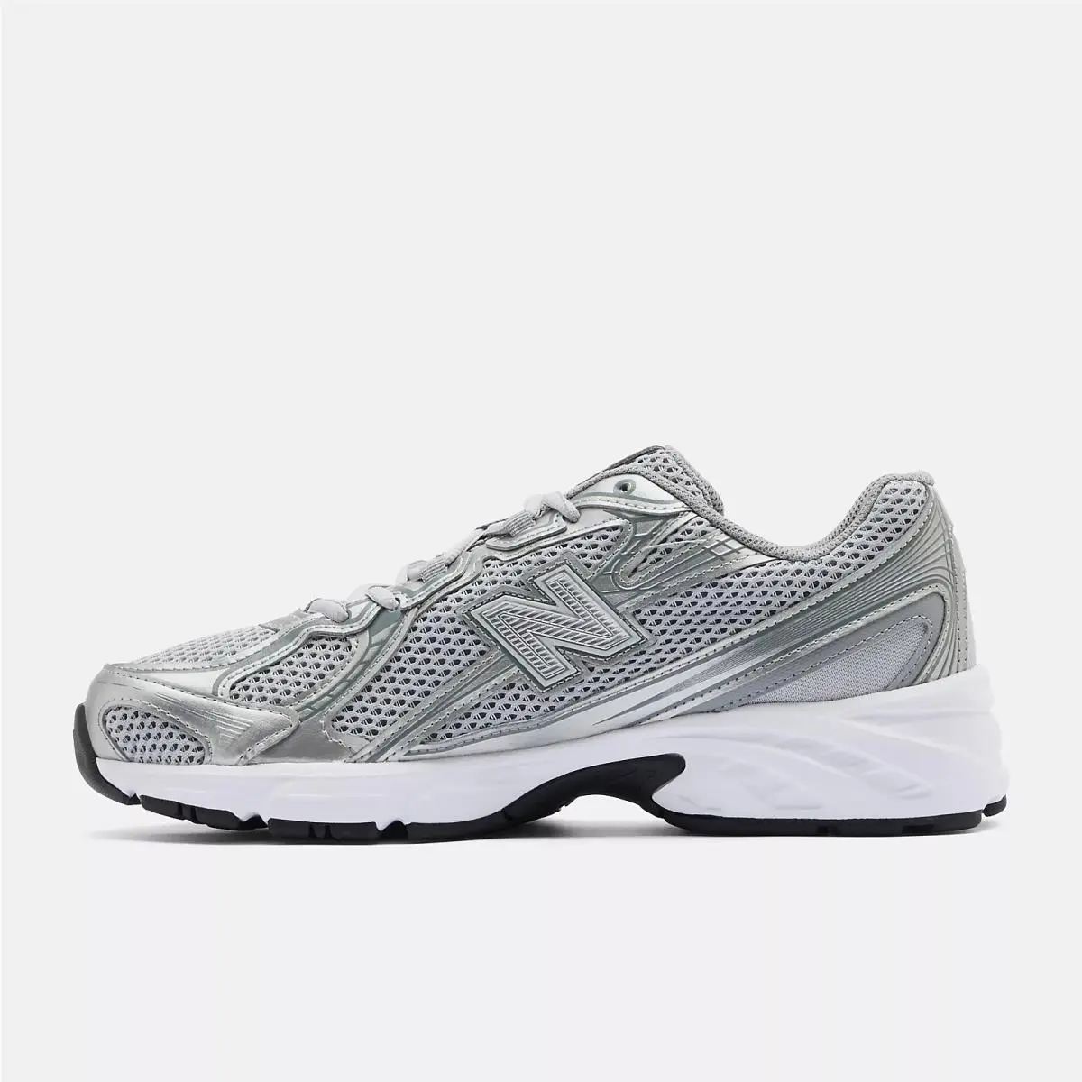 New Balance shoes - New Balance 740 - U740SG2 - CASTLEROCK with Metallic Silver and Silver Metallic 2