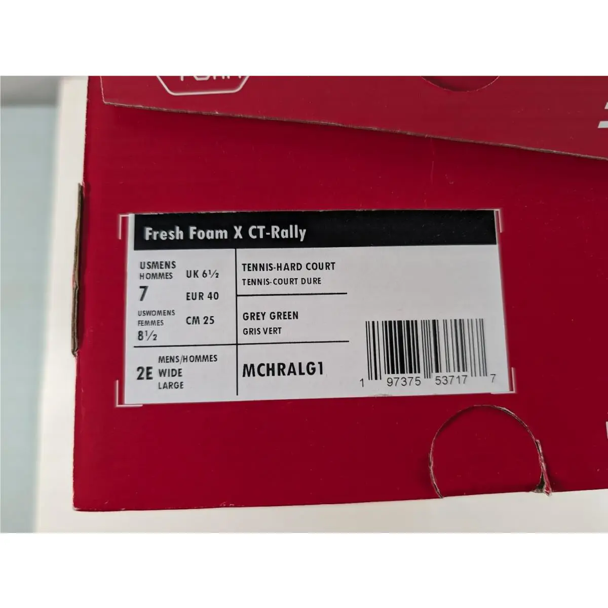 New Balance shoes - Fresh Foam X CT-Rally - Fresh Foam - MCHRALG1 - Grey Green (UPC: 197375537177) 4