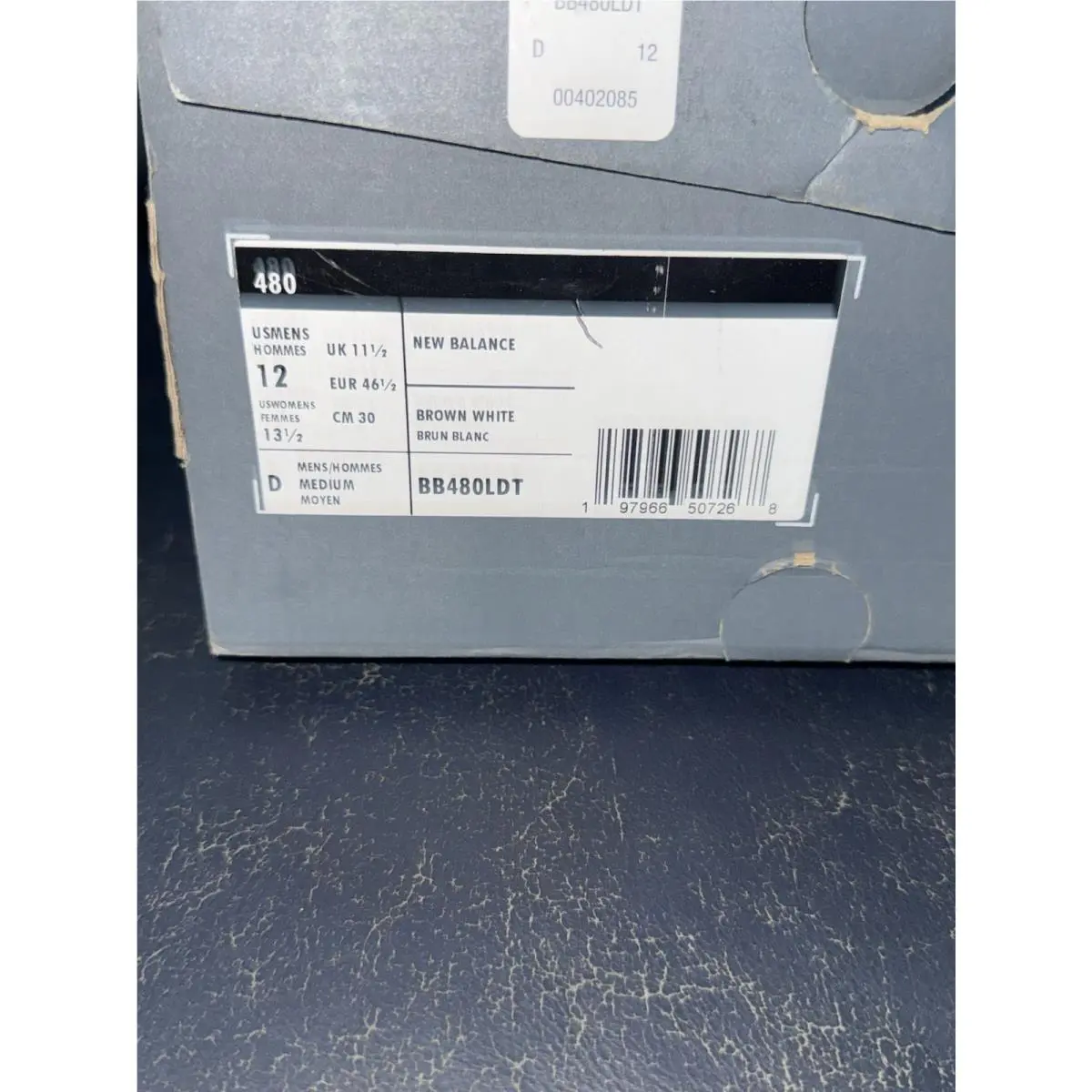 New Balance shoes - New Balance 480 - BB480LDT - Brown, Manufacturer: Mushroom/Sea Salt 3