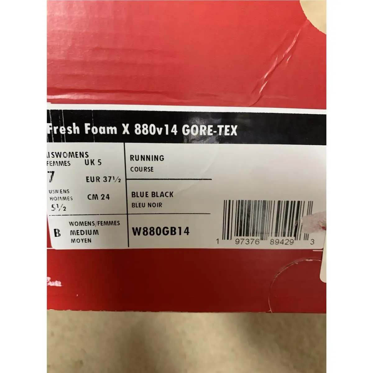 New Balance shoes - New Balance Fresh Foam X 880v14 Gore-Tex - W880GB14 - Blue (UPC: 197376894323) 5