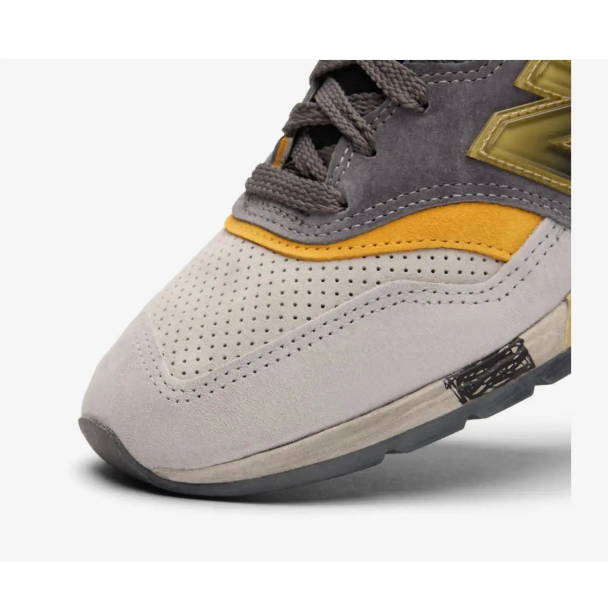 New Balance shoes - New Balance 997 - Black/Grey Multi 3