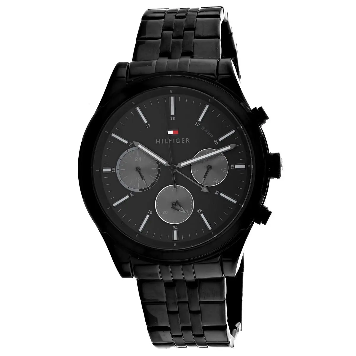 Tommy Hilfiger Men`s Ashton Black Dial Watch - 1791738