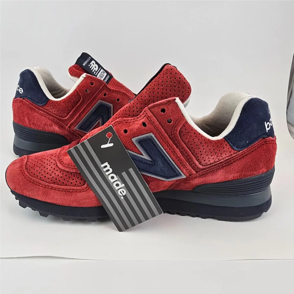 New Balance shoes - New Balance 574 - US574XAD - Red (UPC: 191264428935) 7