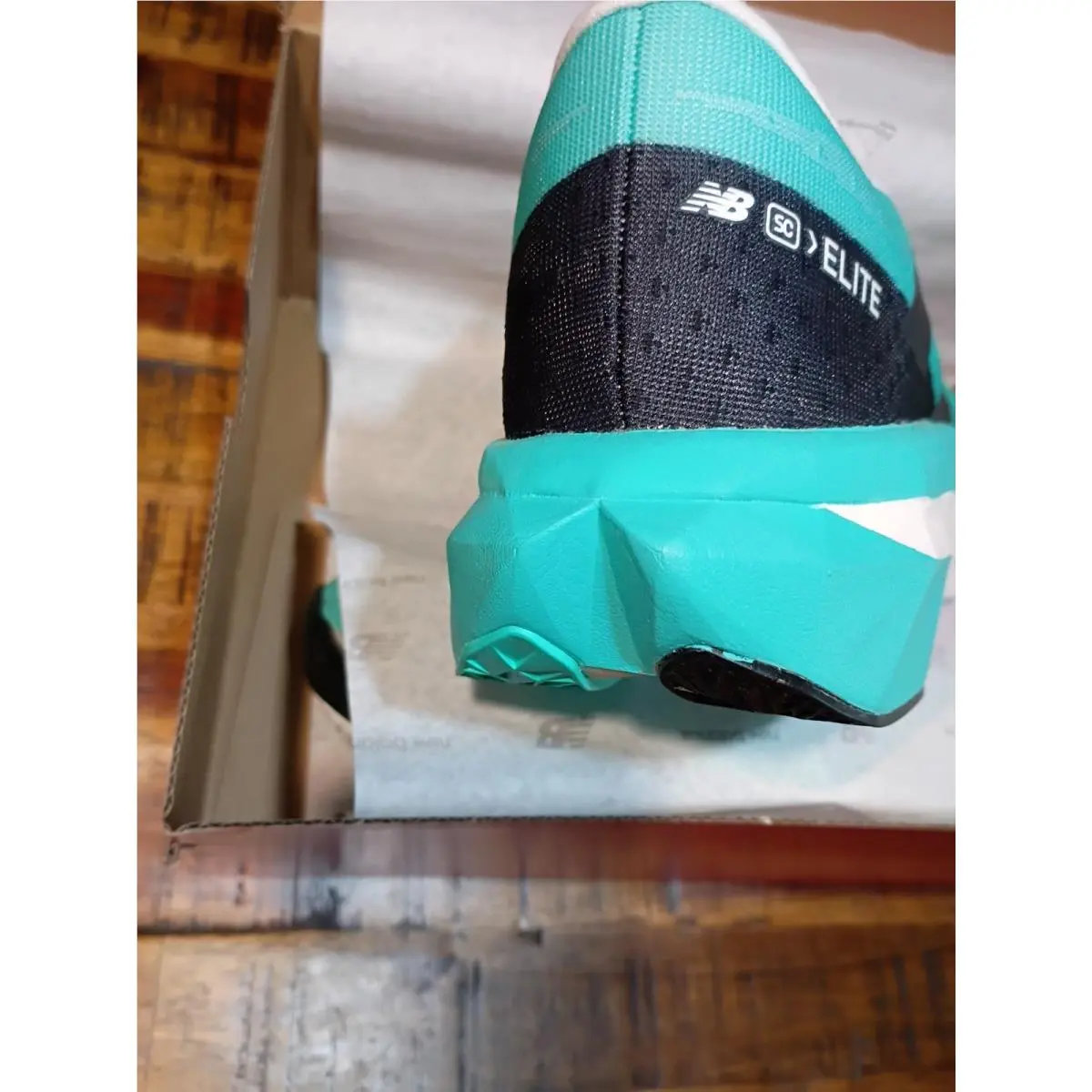 New Balance shoes - New Balance FuelCell SuperComp Elite v4 - MRCELCP4 - cyber jade 5