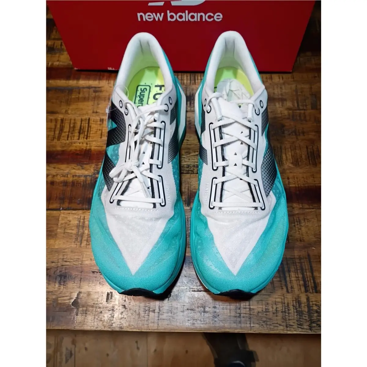 New Balance shoes - New Balance FuelCell SuperComp Elite v4 - MRCELCP4 - cyber jade 7