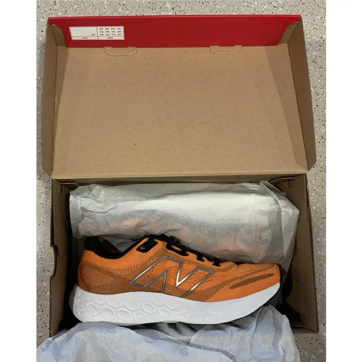 New Balance shoes - New Balance 680 - M680RO8 - Sizzle (Orange) / Black / Dark Silver Metallic (UPC: 197968088949) 8