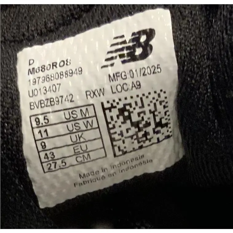 New Balance shoes - New Balance 680 - M680RO8 - Sizzle (Orange) / Black / Dark Silver Metallic (UPC: 197968088949) 6