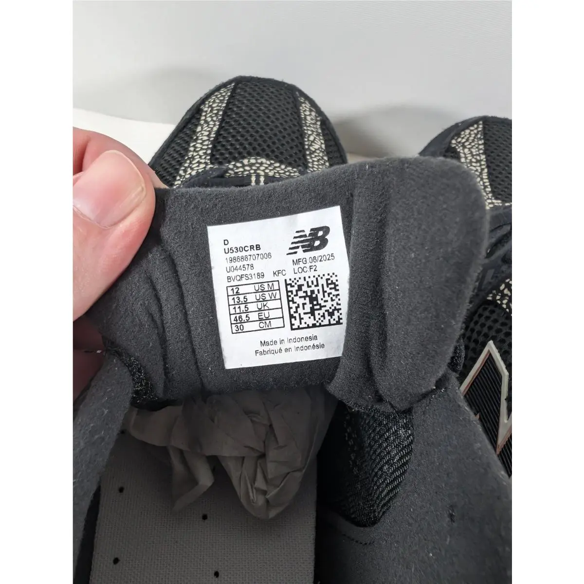 New Balance shoes - 530 - U530CRB - Black Brown (UPC: 198686707006) 3