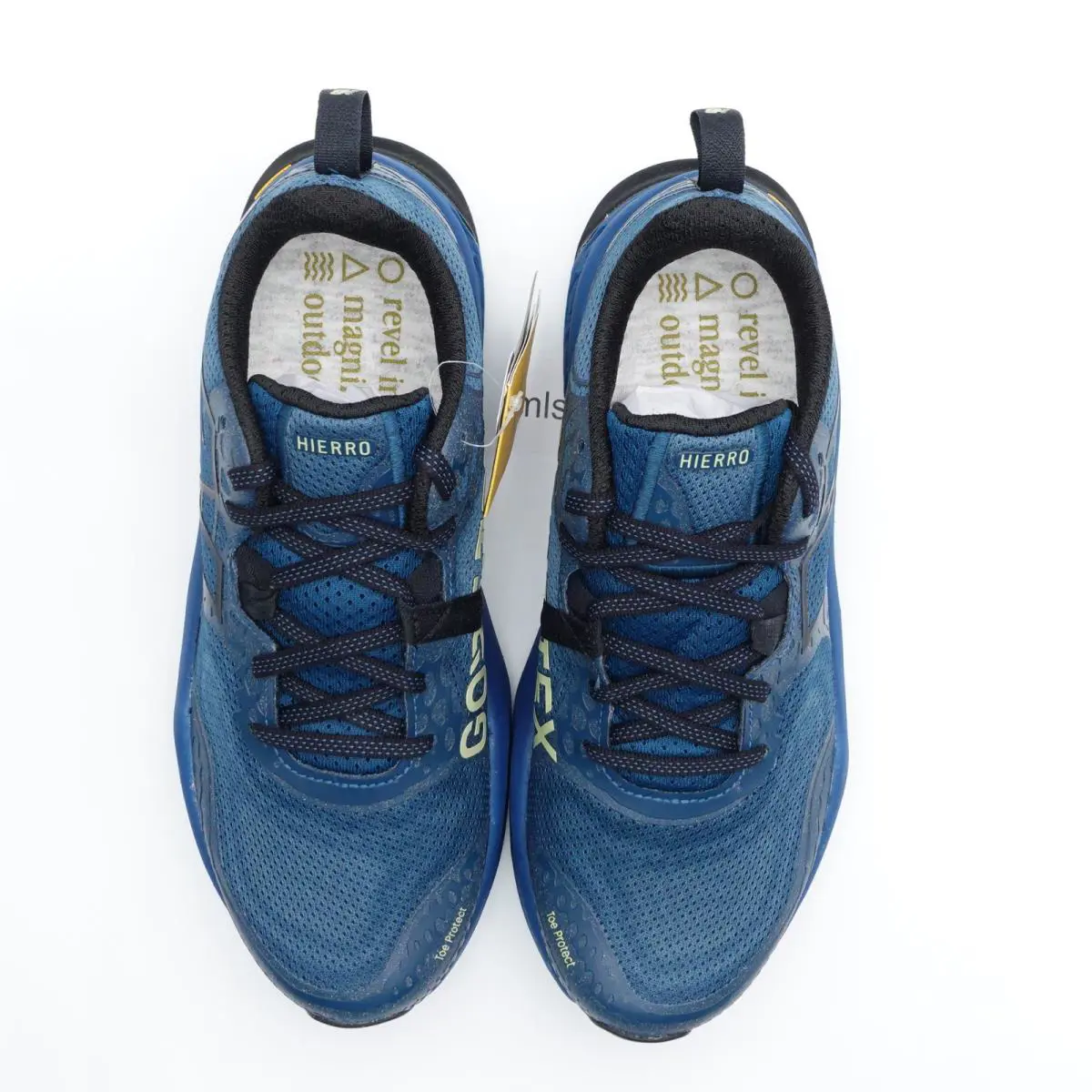 New Balance shoes - New Balance Fresh Foam X Hierro v8 Gore-Tex - WTHIGB8 - Blue, Manufacturer: Deep Sea/Black/Everglade Green (UPC: 197966344252) 3