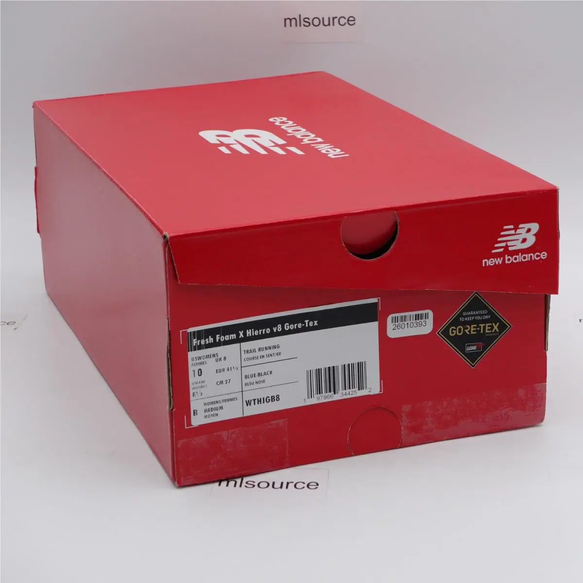 New Balance shoes - New Balance Fresh Foam X Hierro v8 Gore-Tex - WTHIGB8 - Blue, Manufacturer: Deep Sea/Black/Everglade Green (UPC: 197966344252) 2