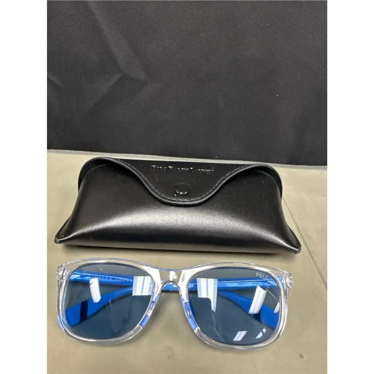 Polo Ralph Lauren Kid PP9507U 586972 Sunglasses Injected Transparent Blue Pil 1