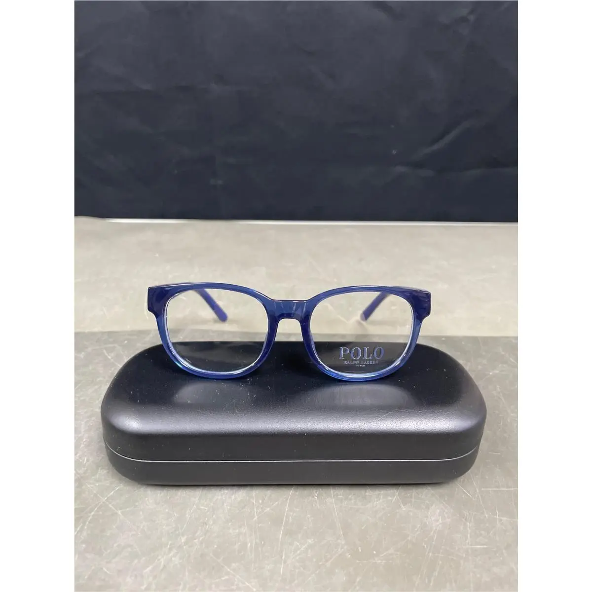 Ralph Lauren Polo Prep 8549U Eyeglasses 5717 - Blue Unisex Round - Demo Lenses