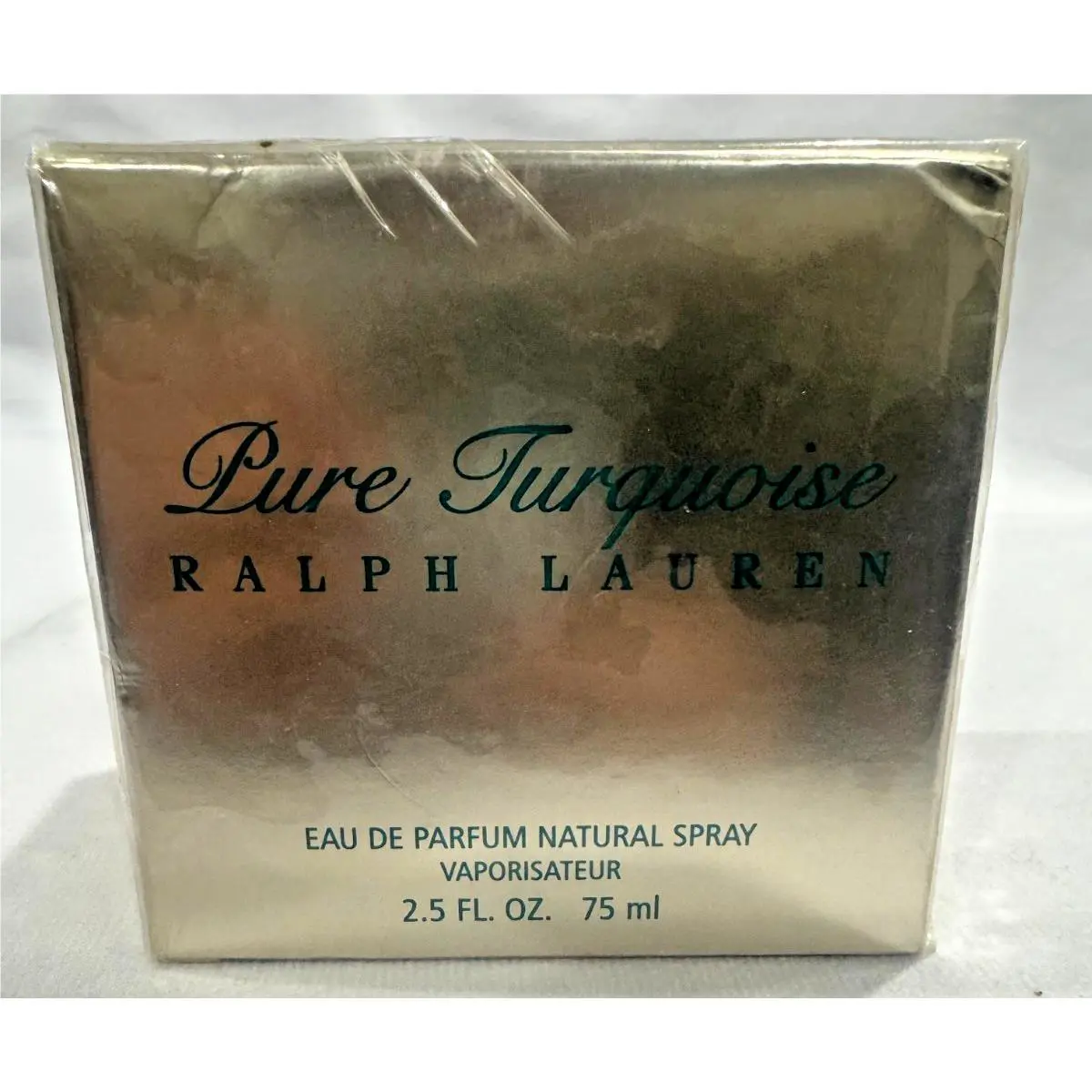 Ralph Lauren Pure Turquoise 2.5 oz 75ml Edp Spray Vintage 2005