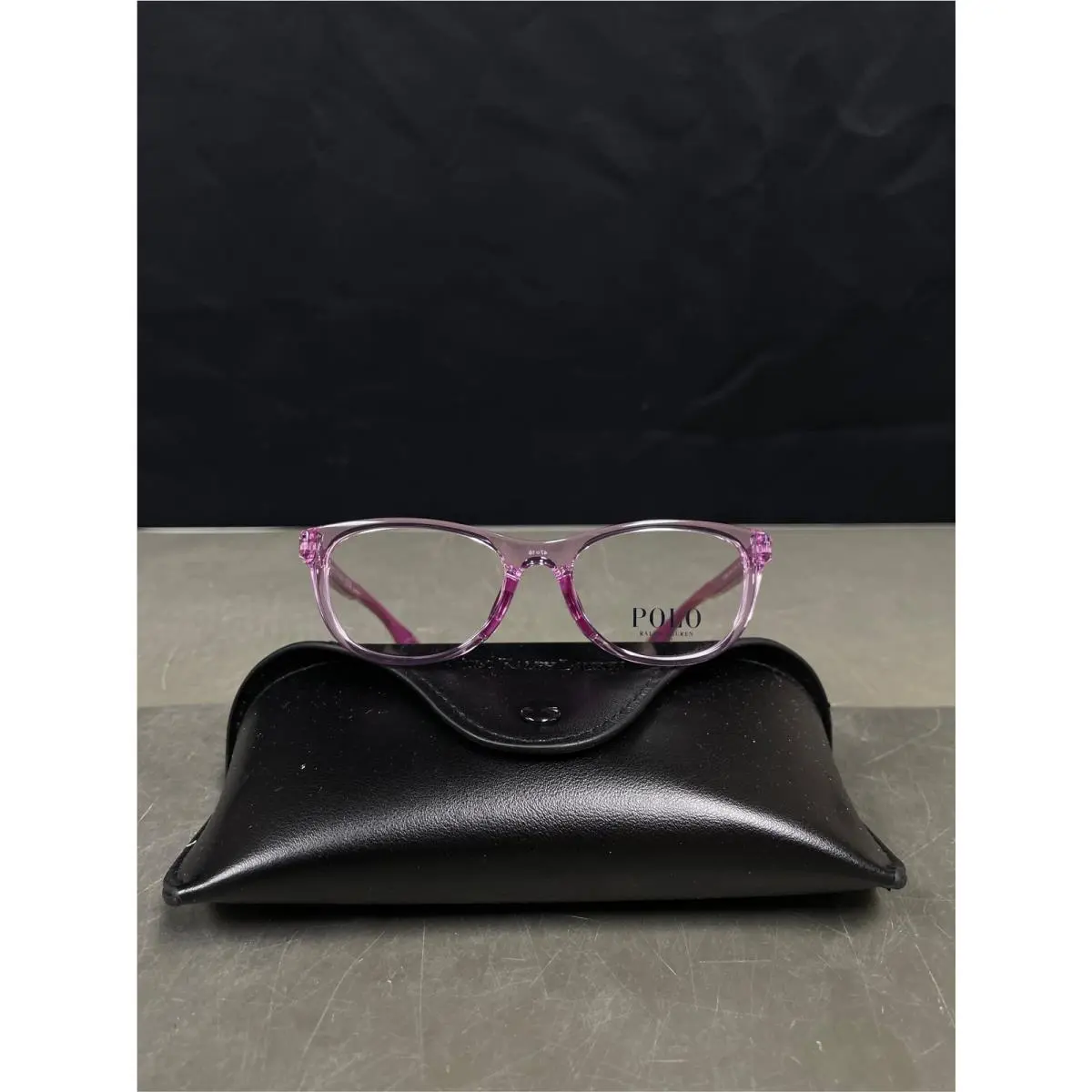 Polo Ralph Lauren Kid PP8548U 6191 Optical Frames Injected Pink Transparent Cat