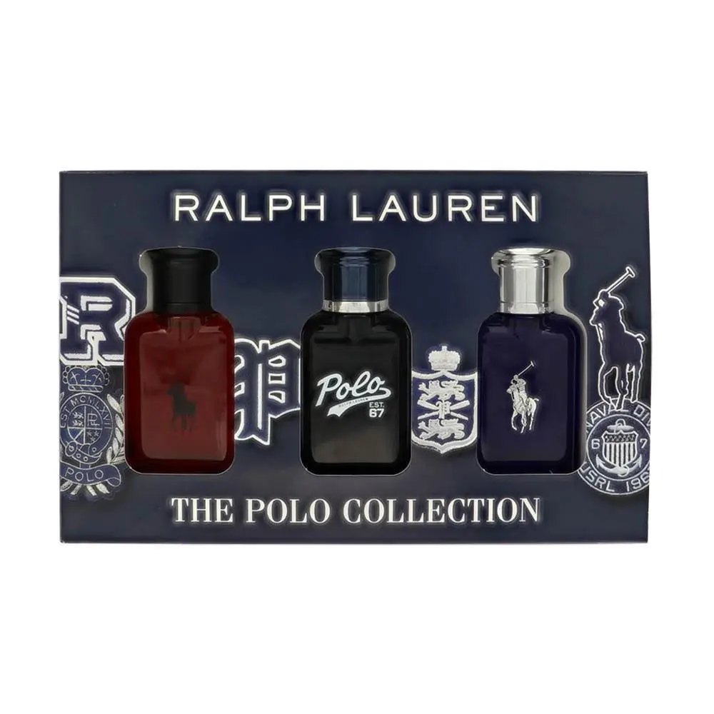 World Of Polo Discovery Set by Ralph Lauren Gift Set For Men 3 Piece Set For