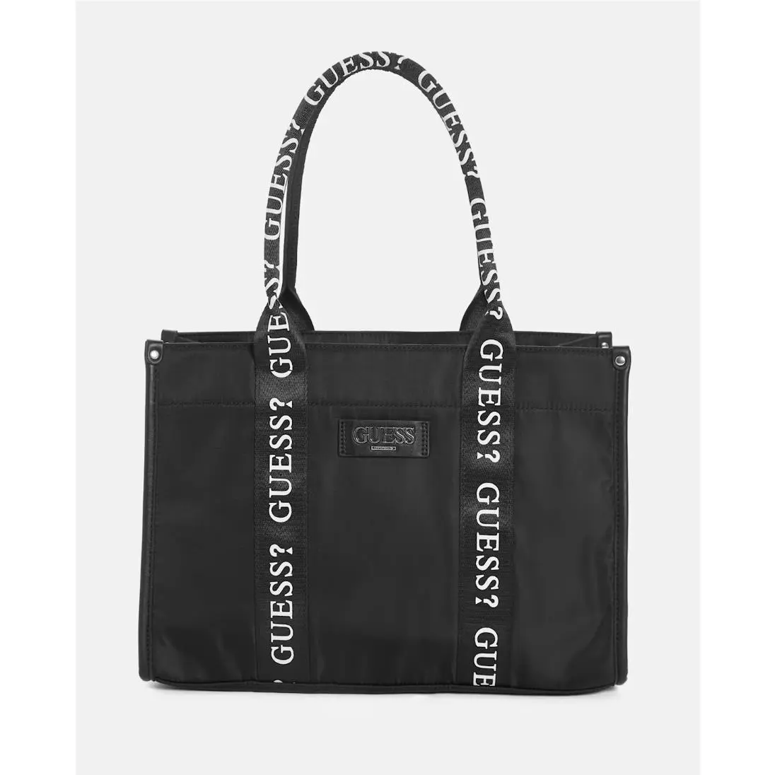 Nylon Tote Bag Black by Guess