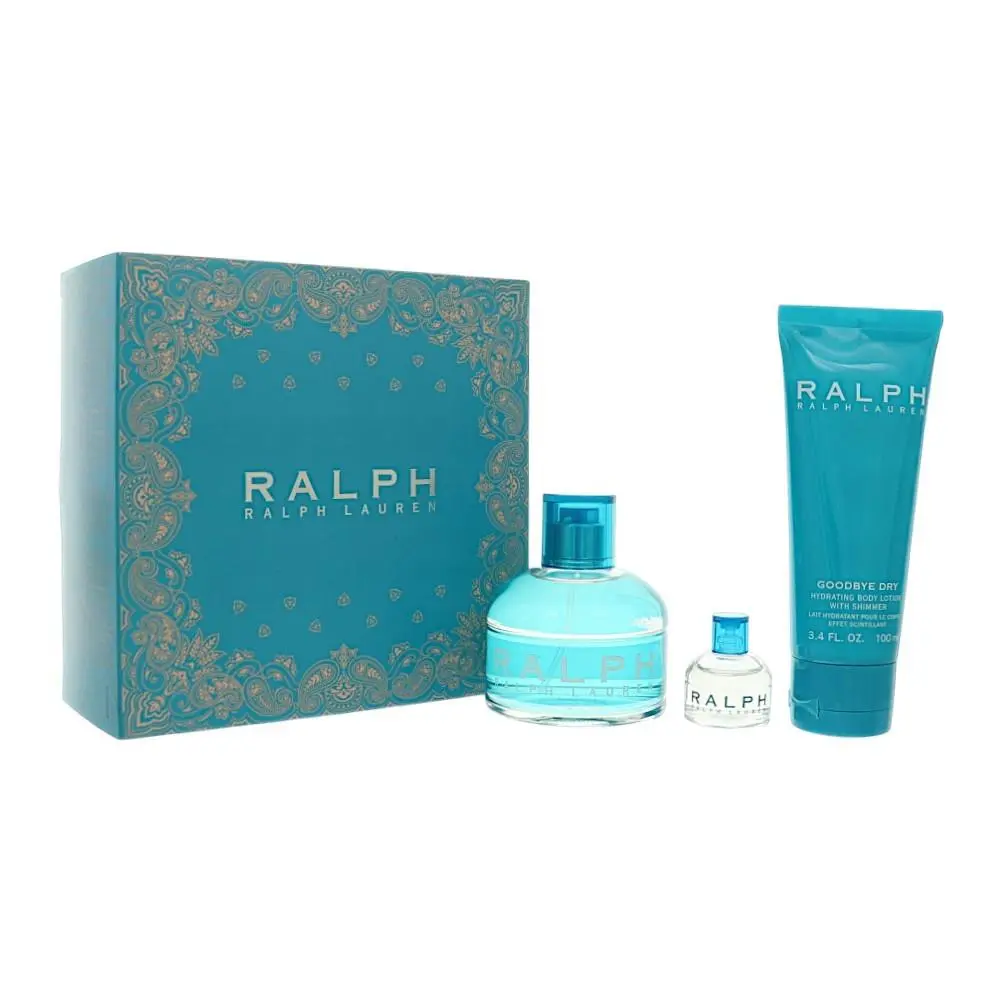 Ralph by Ralph Lauren Gift Set For Women 3 Piece Gift Set - 3.4 Oz Eau De