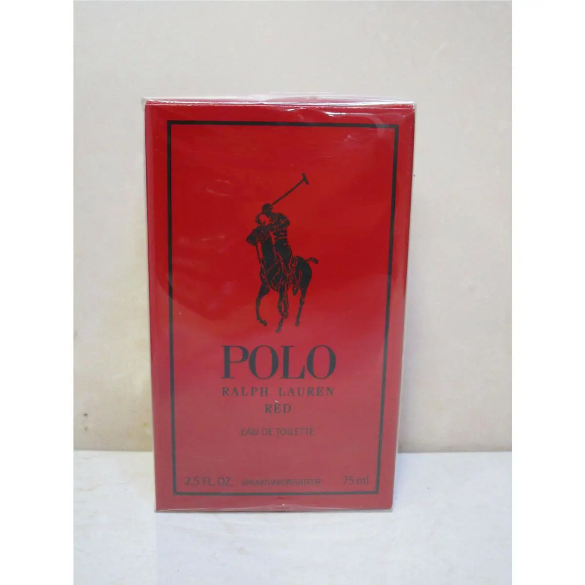 Ralph Lauren Polo Red Eau DE Toilette Spray 2.5 OZ Boxed