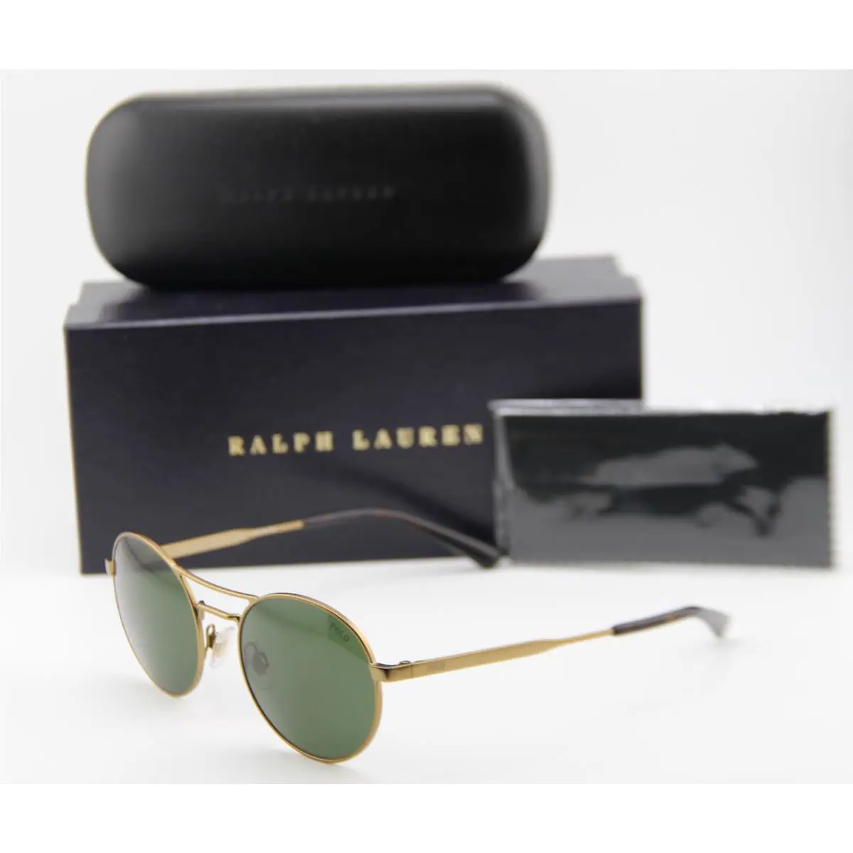 Polo Ralph Lauren PH 3142 9251/71 Gold Havana Sunglasses 52-20