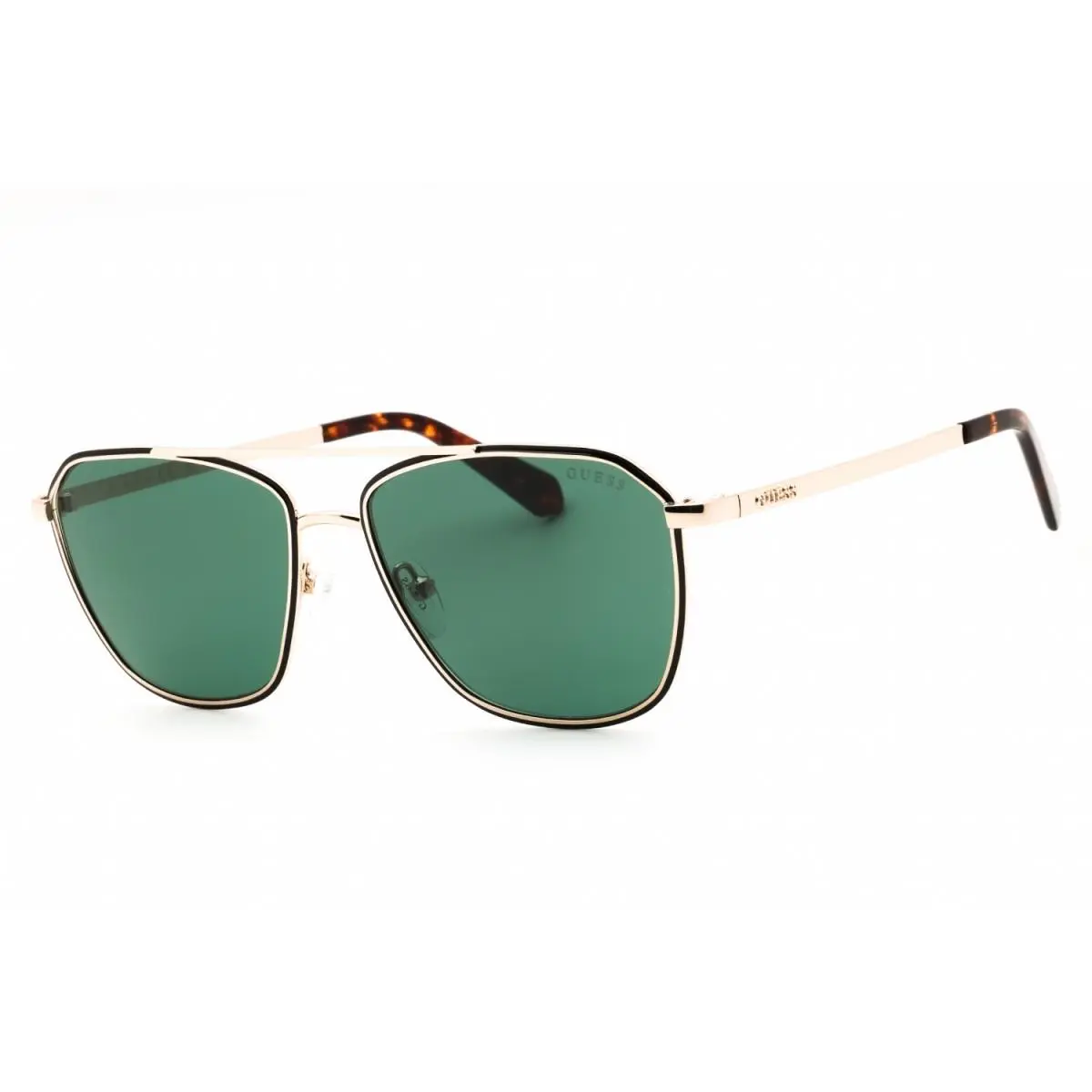 GU00147 33N Gold/green 56-16-145 Sunglasses by Guess