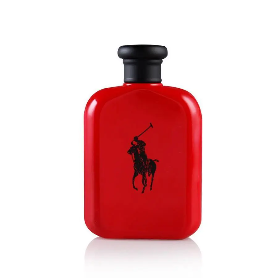 Polo Red by Ralph Lauren Eau de Toilette Spray For Men 4.2oz White Box