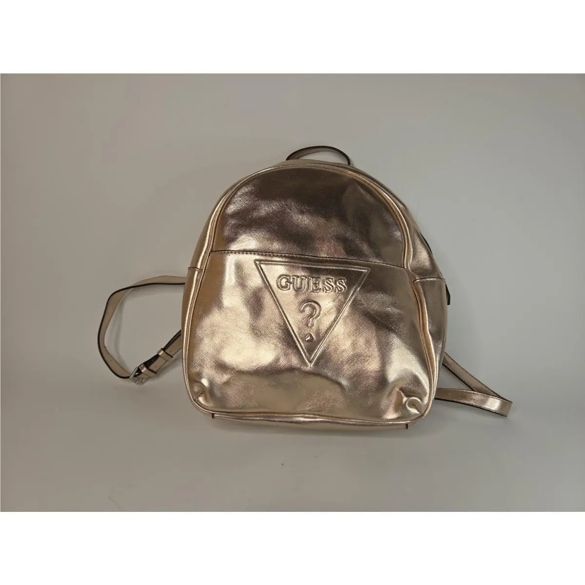 Guess Rose Gold Mini Backpack Leather