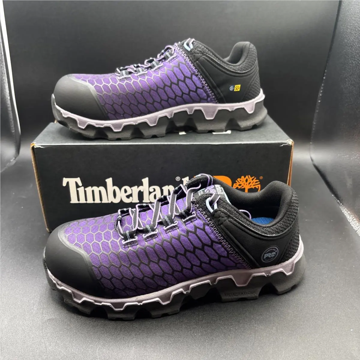 Timberland Pro Work Shoe Ladies 9W Powertrain Sport SD Esd Alloy Safety Toe