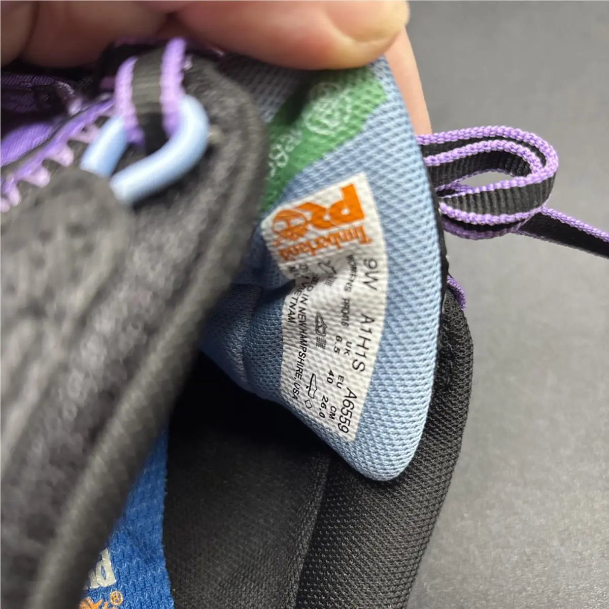 Timberland shoes - Timberland PRO Powertrain Sport SD - Purple (UPC: 190289710667) 2