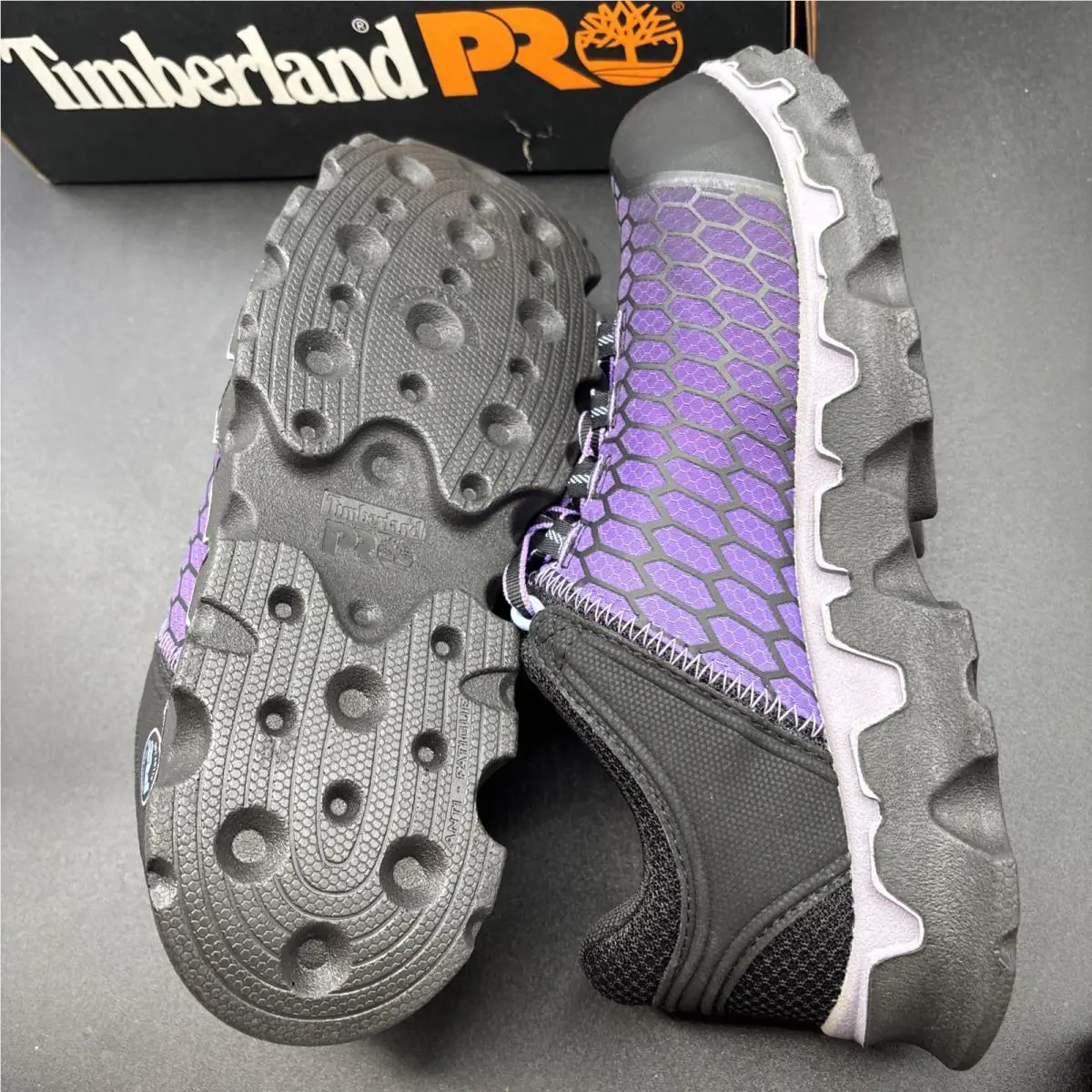 Timberland shoes - Timberland PRO Powertrain Sport SD - Purple (UPC: 190289710667) 3