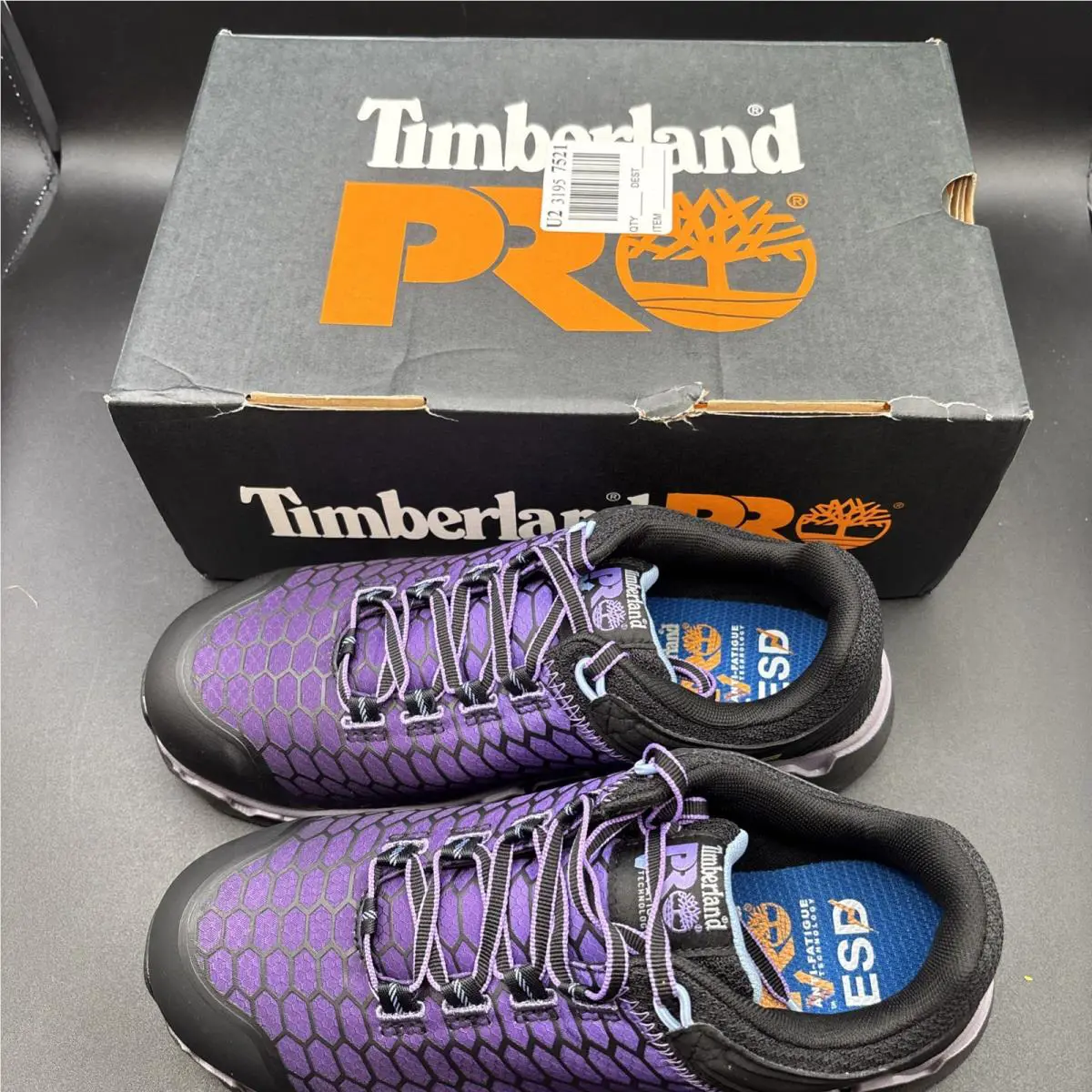 Timberland shoes - Timberland PRO Powertrain Sport SD - Purple (UPC: 190289710667) 5