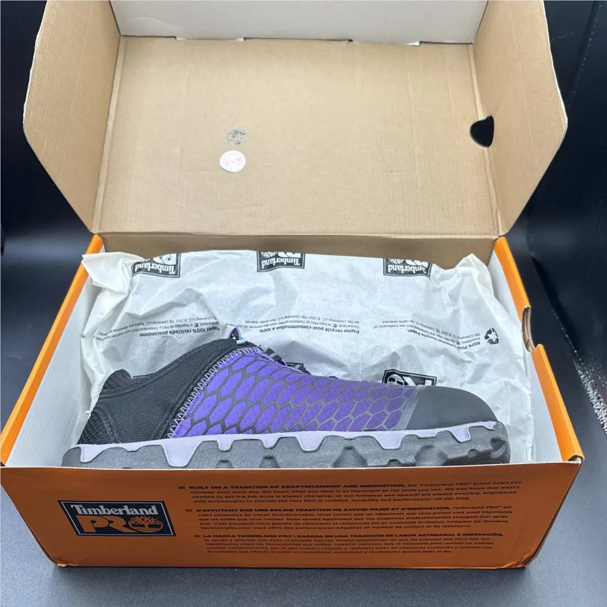 Timberland shoes - Timberland PRO Powertrain Sport SD - Purple (UPC: 190289710667) 6