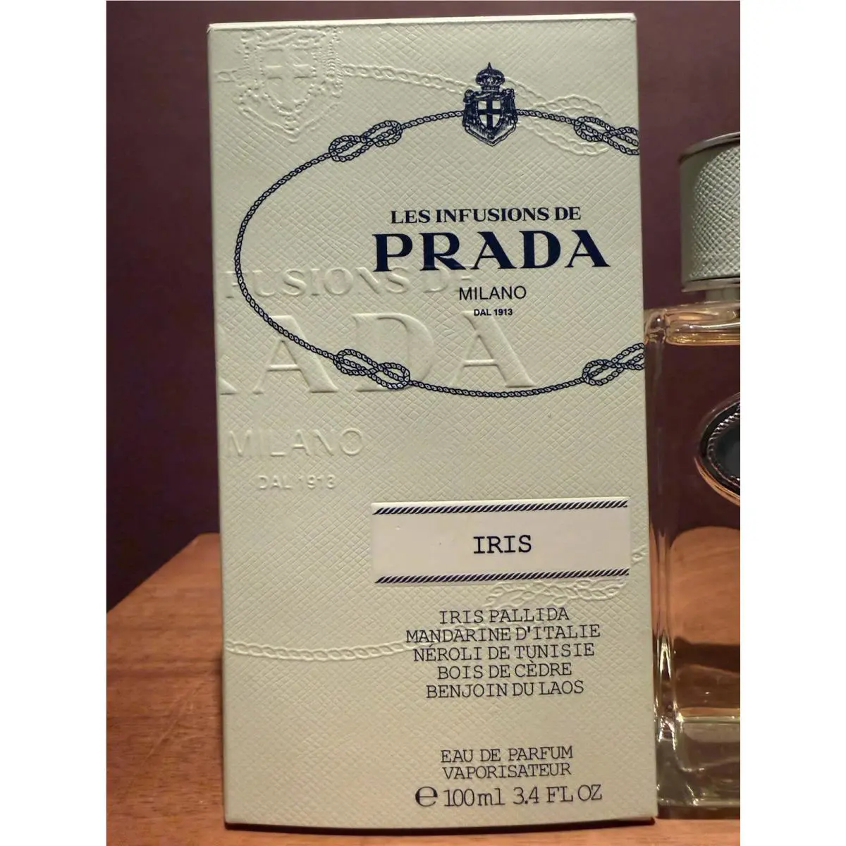 Prada Milano Infusion Iris 3.4 Fl. OZ / 100 ml Eau De Toilette Spray Rare