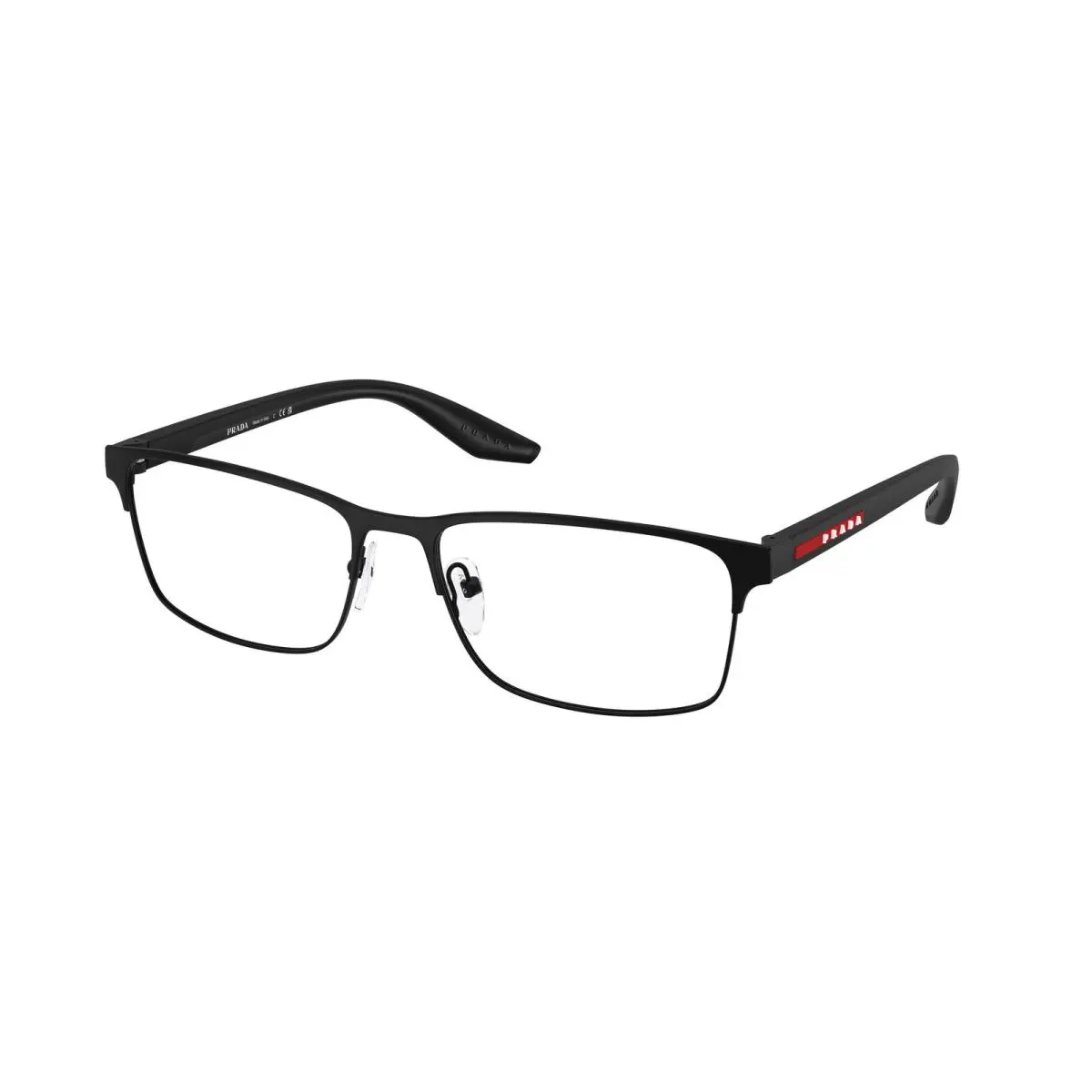Prada Linea Rossa PS 50PV Matte Black 1BO1O1 Eyeglasses