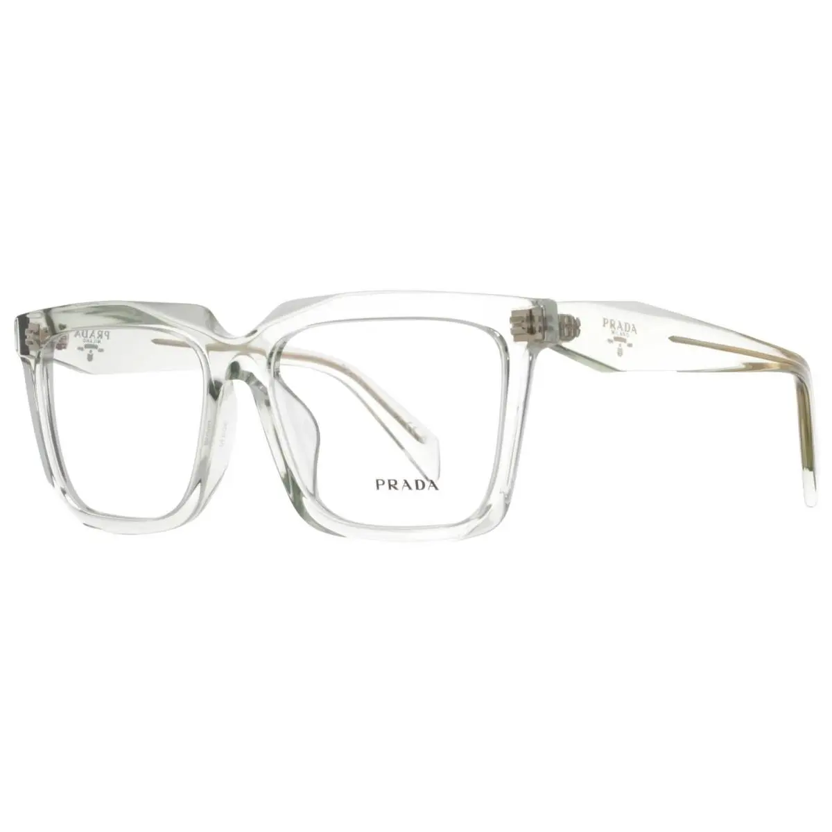 Prada Demo Square Ladies Sunglasses PR A19VF 14R1O1 55 PR A19VF 14R1O1 55